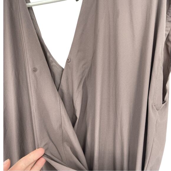 Indygena Esi‎ Long Jumpsuit Brown Womens Size Large - Picture 4 of 11